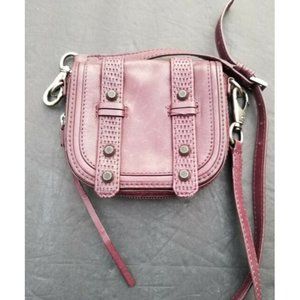 Burgundy Crossbody Shoulder Bag purse SHE + LO
